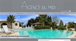 Desktop Screenshot of agencedumidi.fr